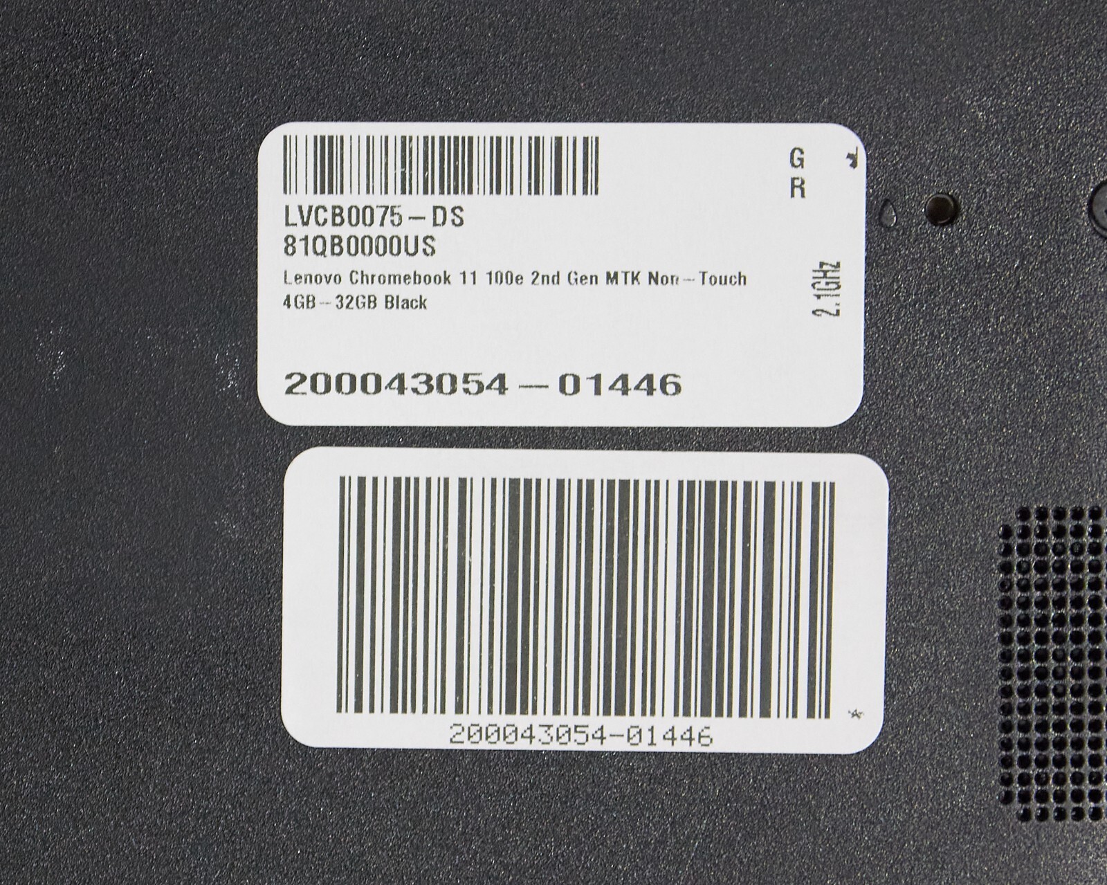 Lenovo 81QB0000US 100E Chromebook 11.6in. MTK8173C 32GB SSD