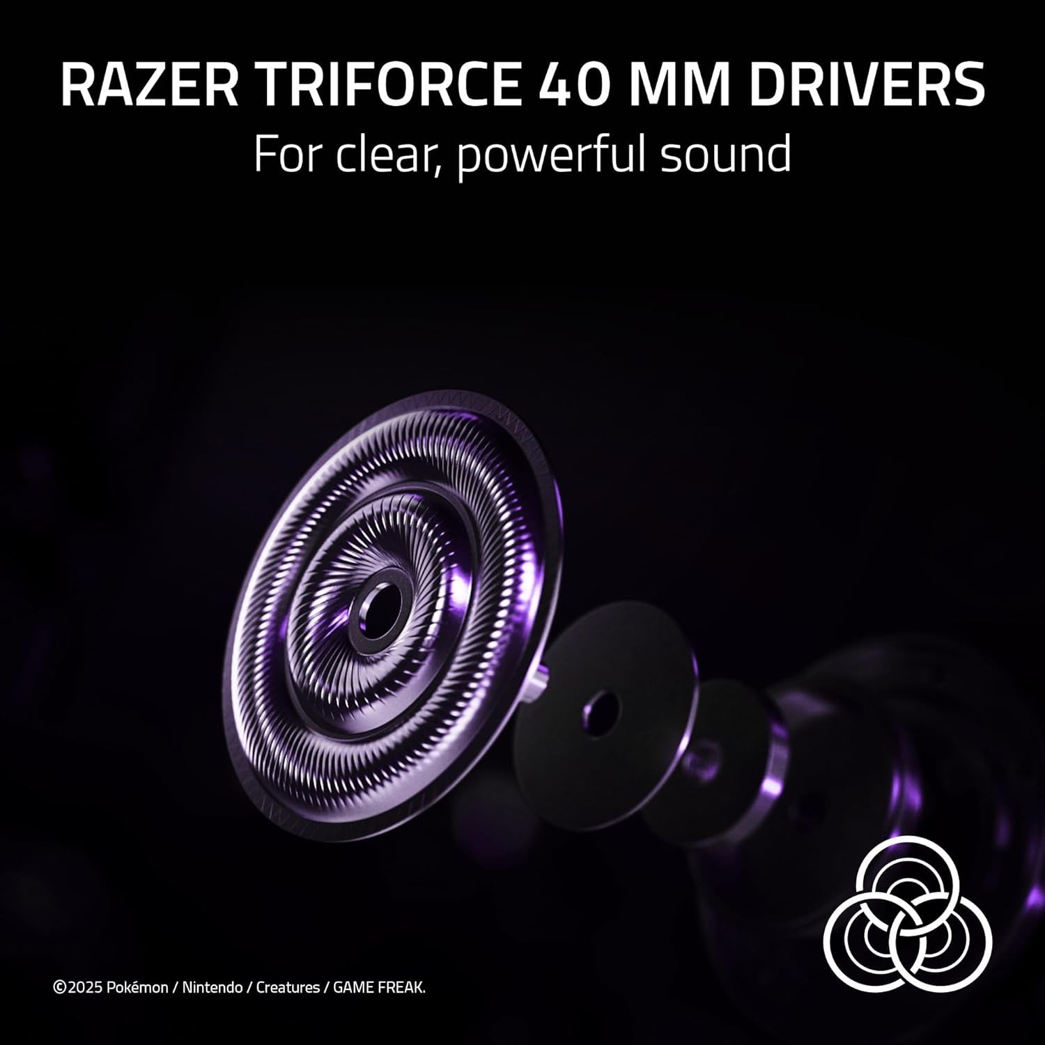 Razer Kraken Kitty V2 USB Wired Headset: Gengar Spikes Pokemon Gengar Edition