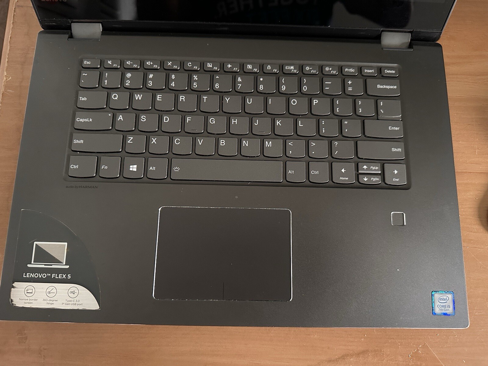 Lenovo Flex 5 – 15.6″ 2-in-1 Laptop, Intel Core i5-7200U 8GB RAM 1TB HDD Win 10