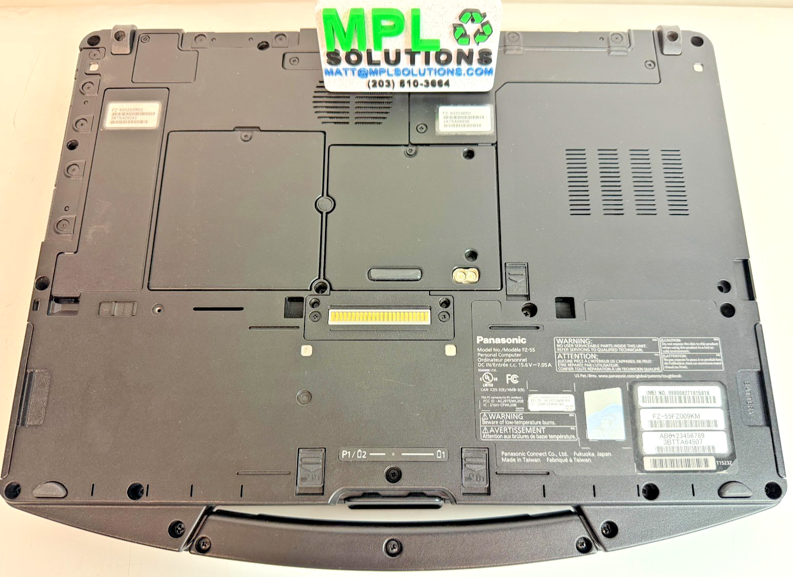 Panasonic Toughbook FZ-55 MK2 14″ i7-1185G7 16G 512G NVMe Touch 4G LTE WiFi W10P