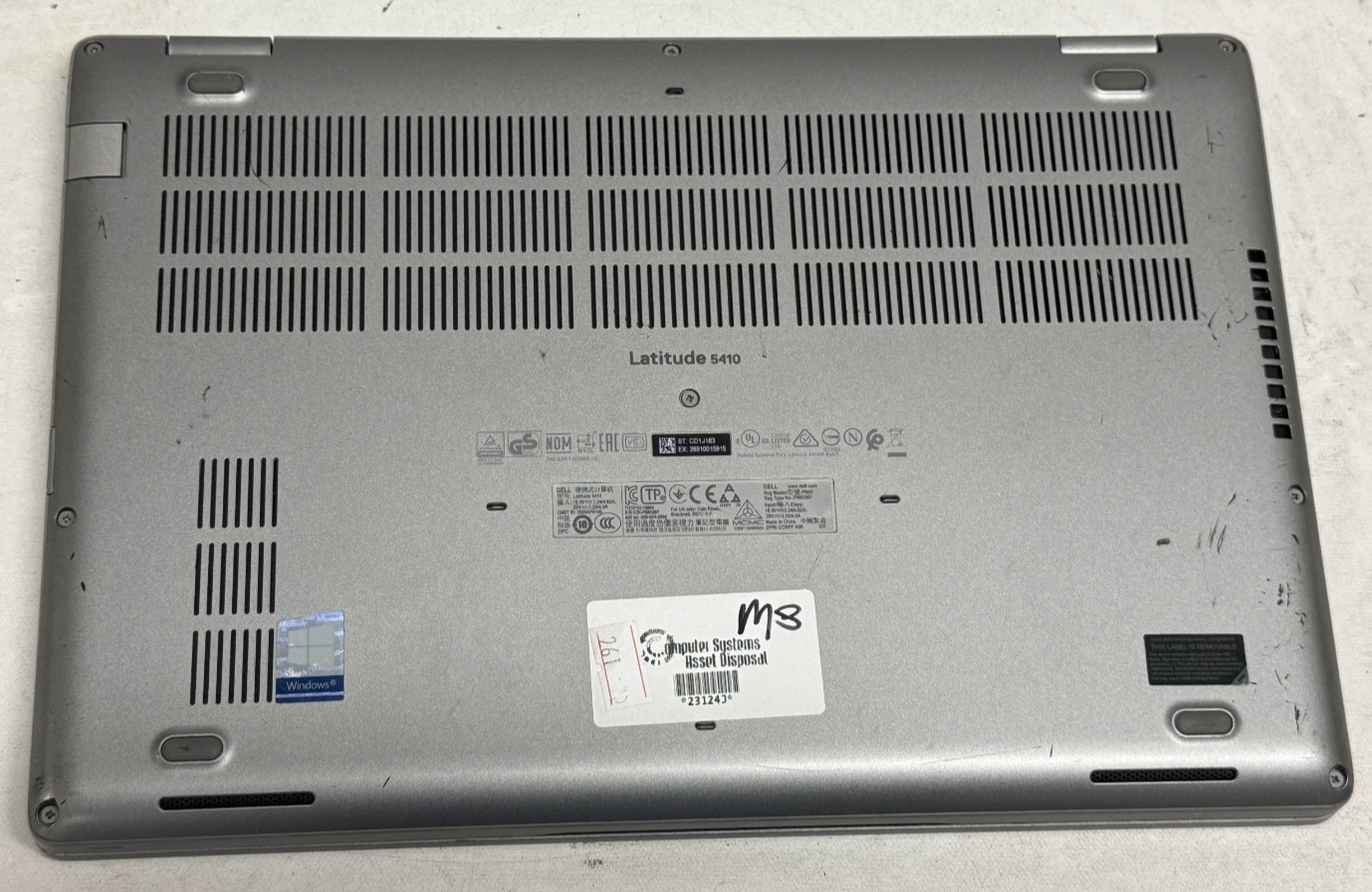 Dell Latitude 5410 14″ (i5-10210u 1.60GHz – 16GB RAM – 512GB SSD – Win11Home)