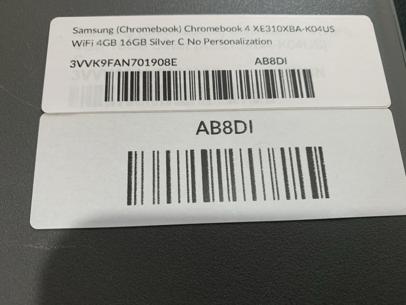 SAMSUNG XE310XBA Chromebook 4 , 11.6″, Factory Reset & Working Perfectly & Cable