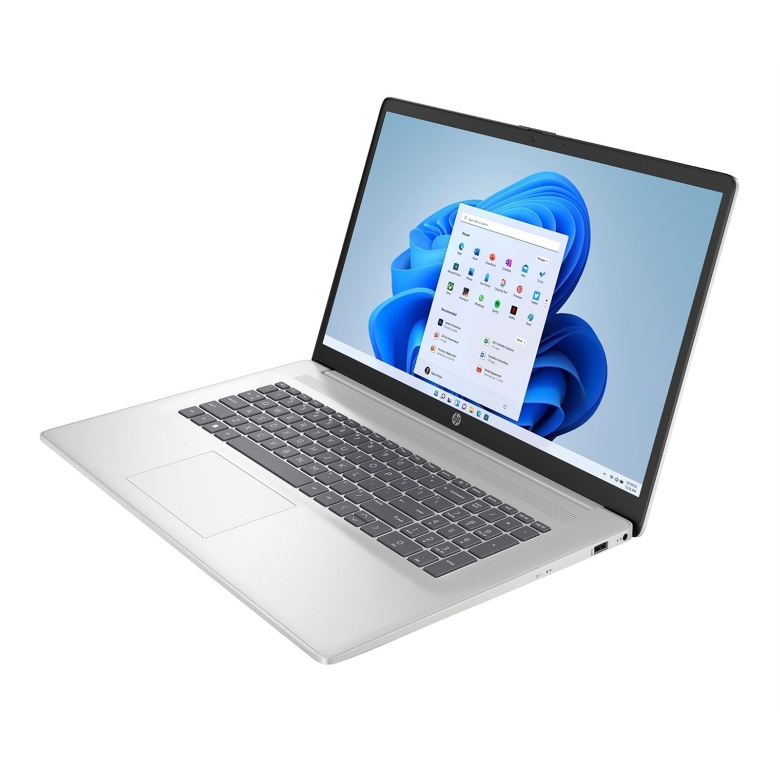 HP 17-CN3003DX 17.3″ 16GB 512GB, Natural Silver