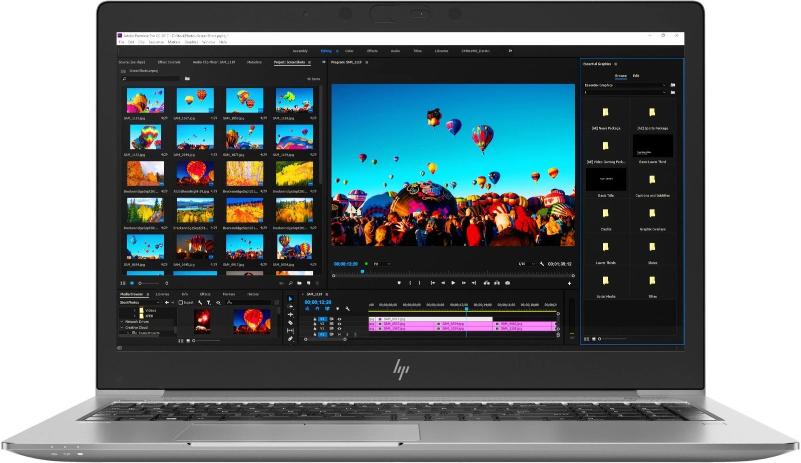 HP Zbook Studio G5 15.6″ Laptop Intel Core i7-9650U 32GB 512 GB SSD Win 11 Pro