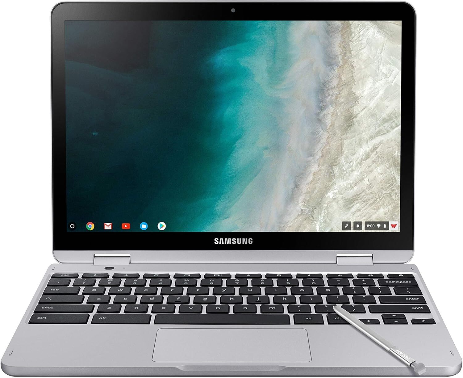SAMSUNG Chromebook Plus V2 12.2″ FHD 2-in-1 Touch Laptop Intel Celeron 3965Y