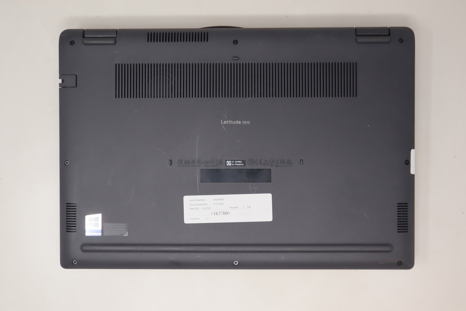 Dell Latitude 3510 Laptop Intel Core i5-10th Gen 8GB RAM 512GB NVMe Win 11 Pro
