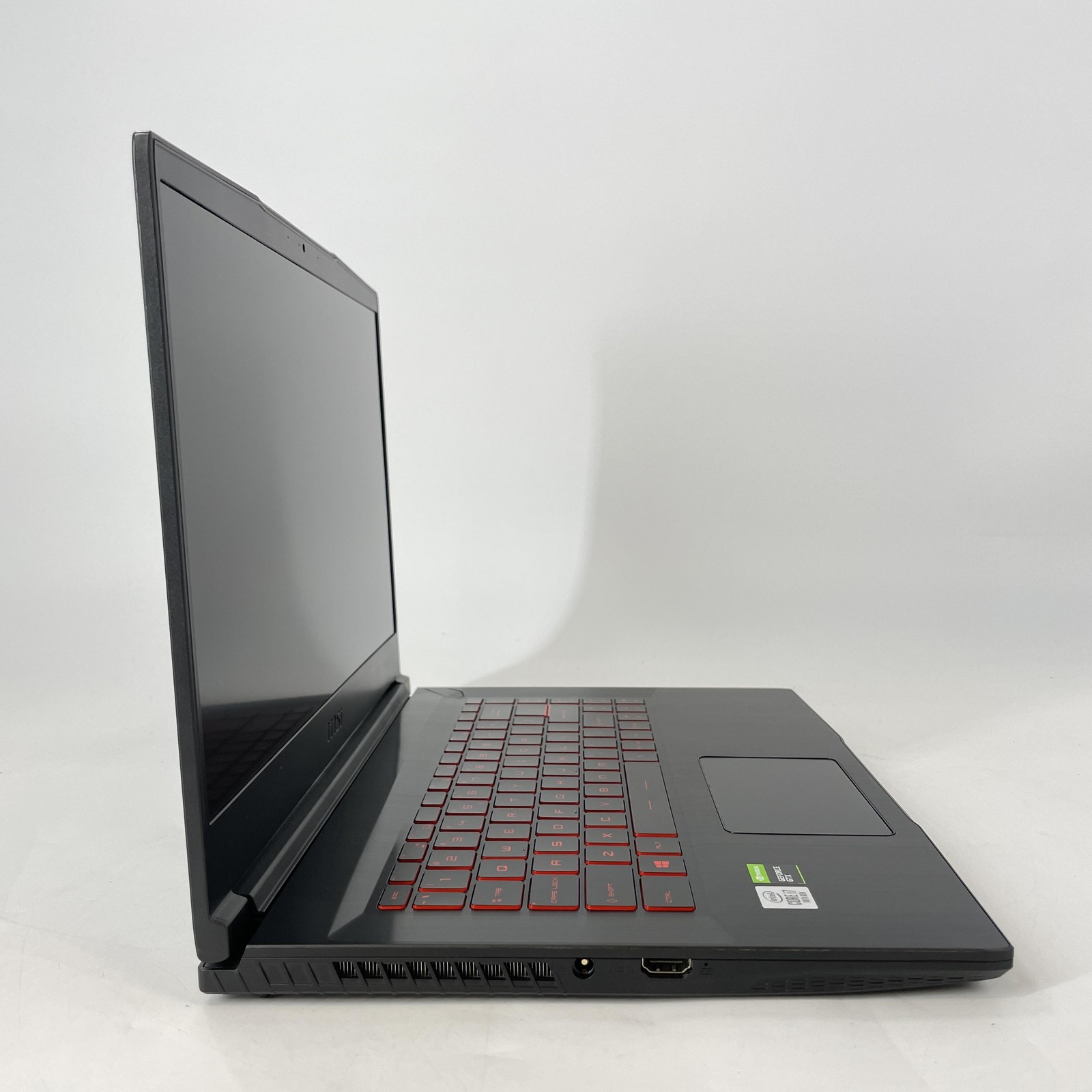 MSI Thin GF65 15.6 FHD i7-10750H 2.60GHz 16GB 1TB SSD GTX 1660 Ti BENT FRAME
