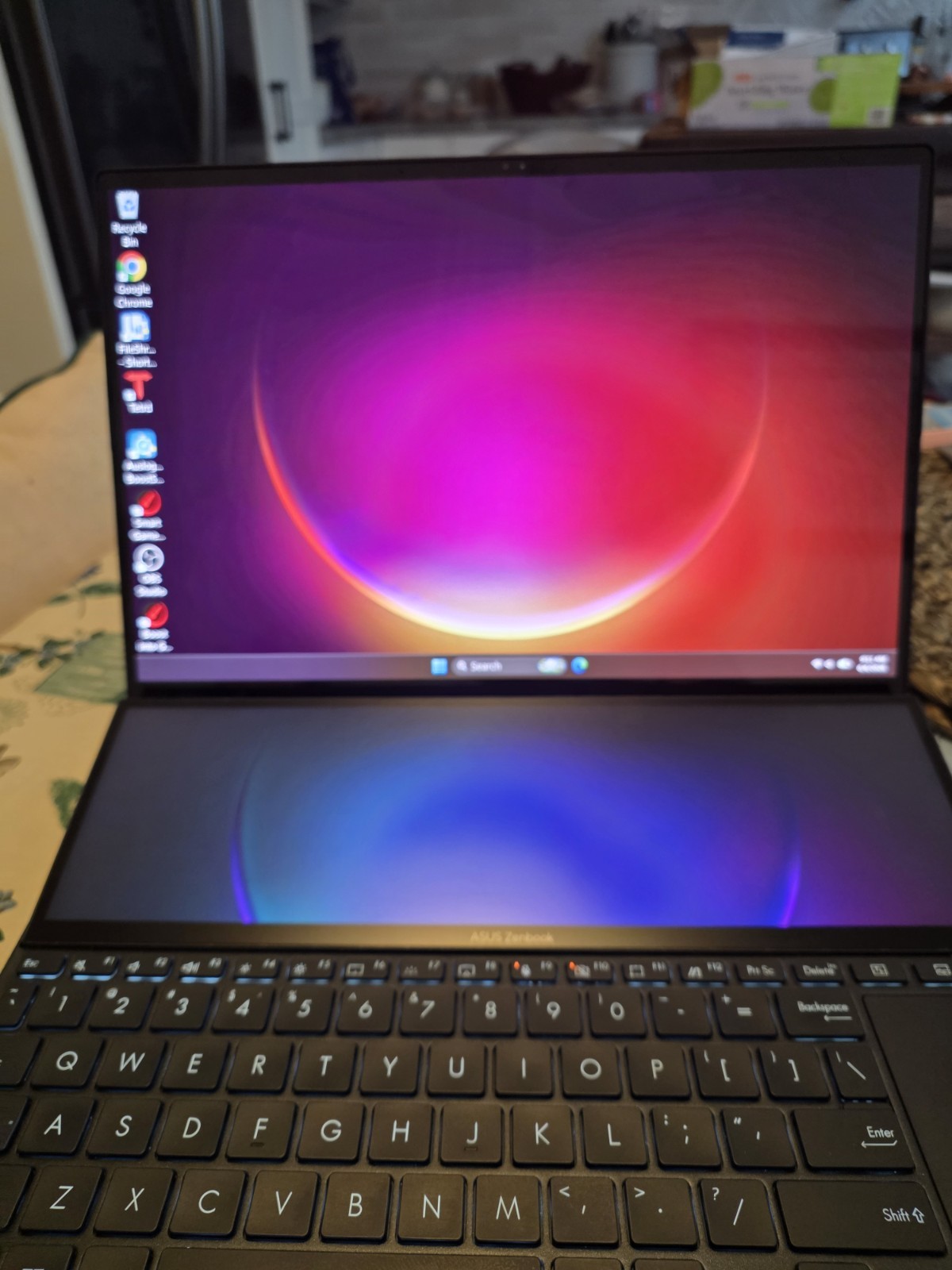 Asus Zenbook Duo Oled 32g Ram 1tb Storage Windows 11 Enterprise Laptop