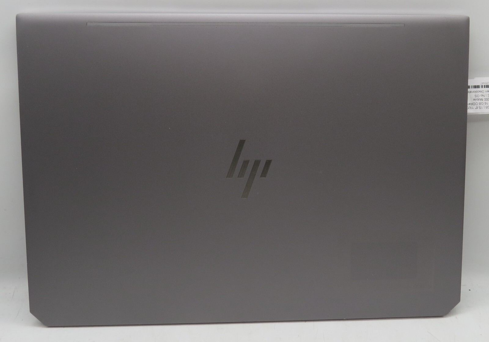 HP ZBook Studio G5/i7-8850H/16GB RAM/256GB M.2 NVME/No OS *READ*