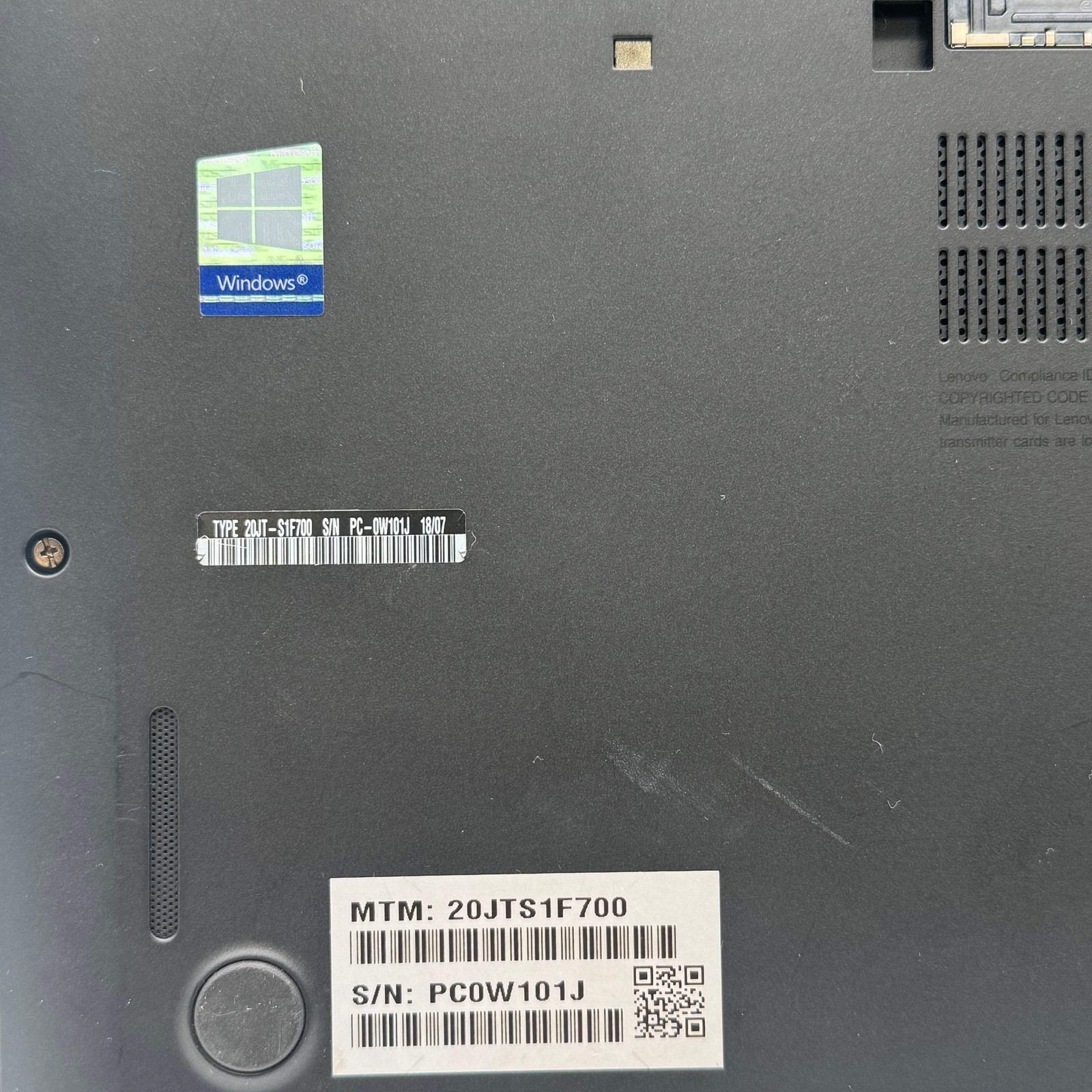 Lenovo ThinkPad T470s 13-inch Laptop – 12GB RAM 128GB SSD – Used