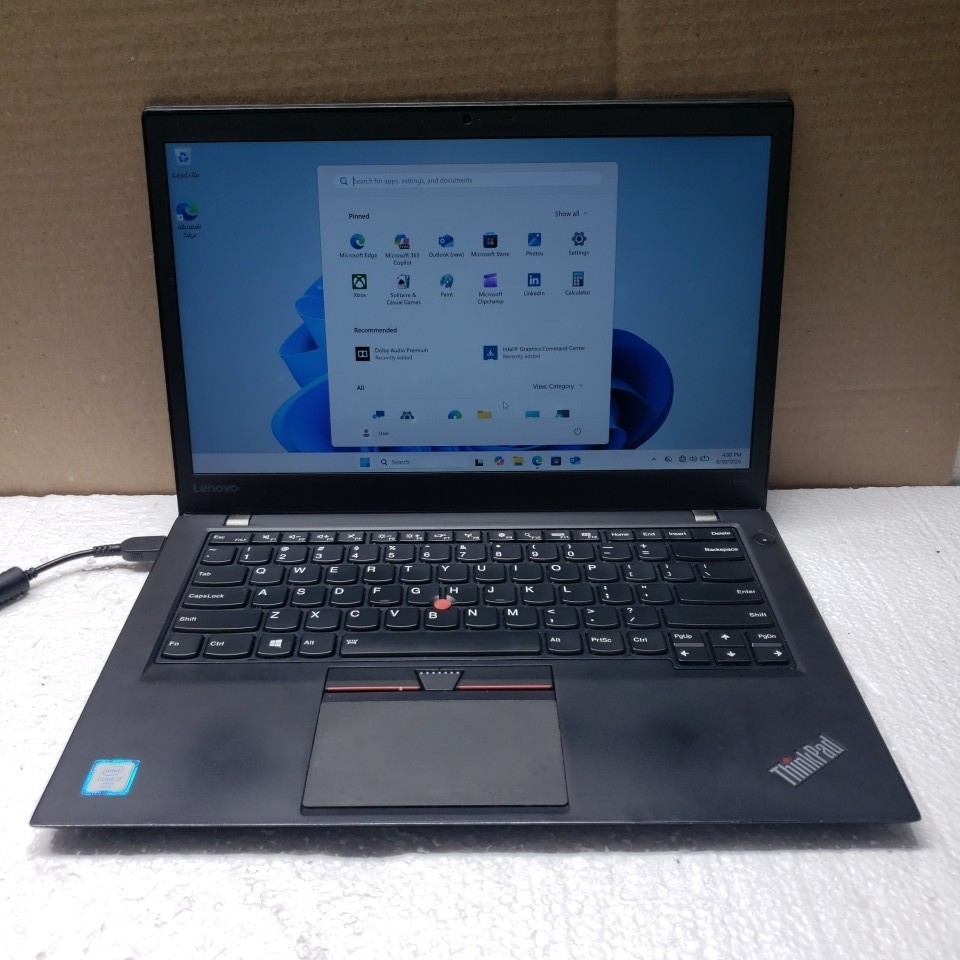 Lenovo ThinkPad T460s, Intel Core i7-6600U @ 2.6GHz, 12GB RAM,256GB SSD, W11 Pro