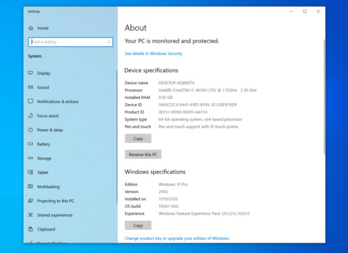 MICROSOFT SURFACE PRO 3 12.3″ Intel I7-4650U 256GB SSD 8GB RAM 1.7GHz WIN 10 PRO