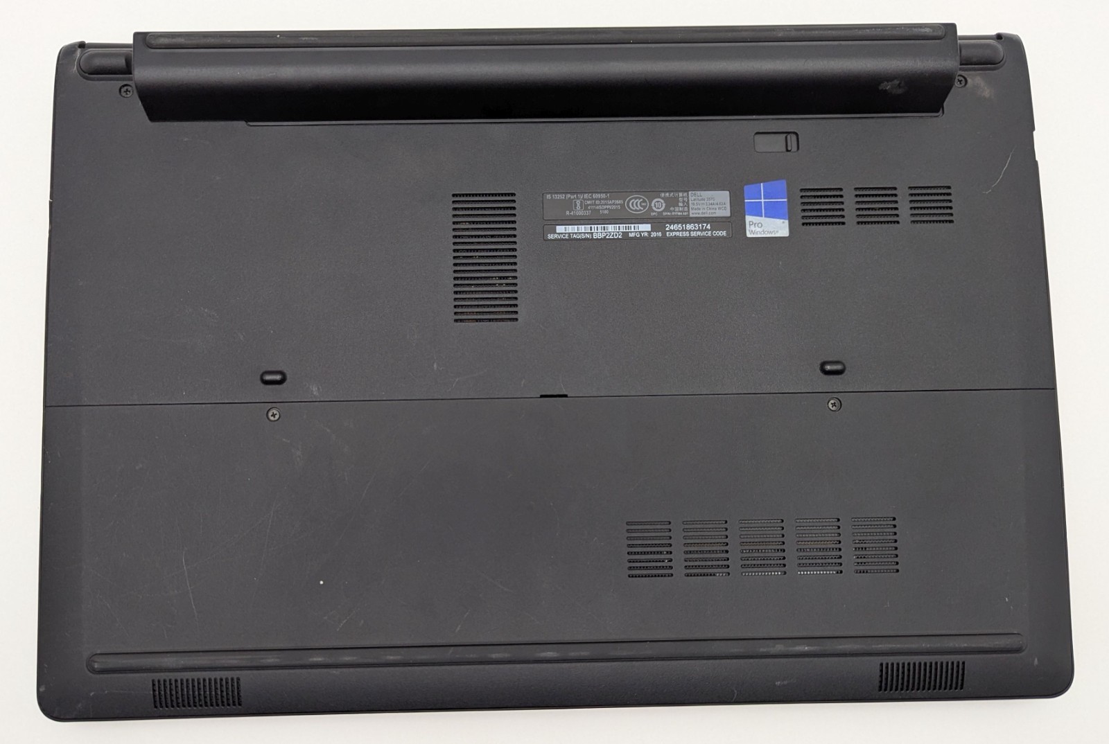 Incomplete Dell Latitude 3570 15.6″ Laptop i5-6200U 2.30GHz 8GB RAM – *READ*