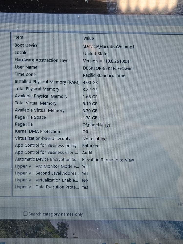 HEWLETT PACKARD HP 15 *read description*** (P17030374)