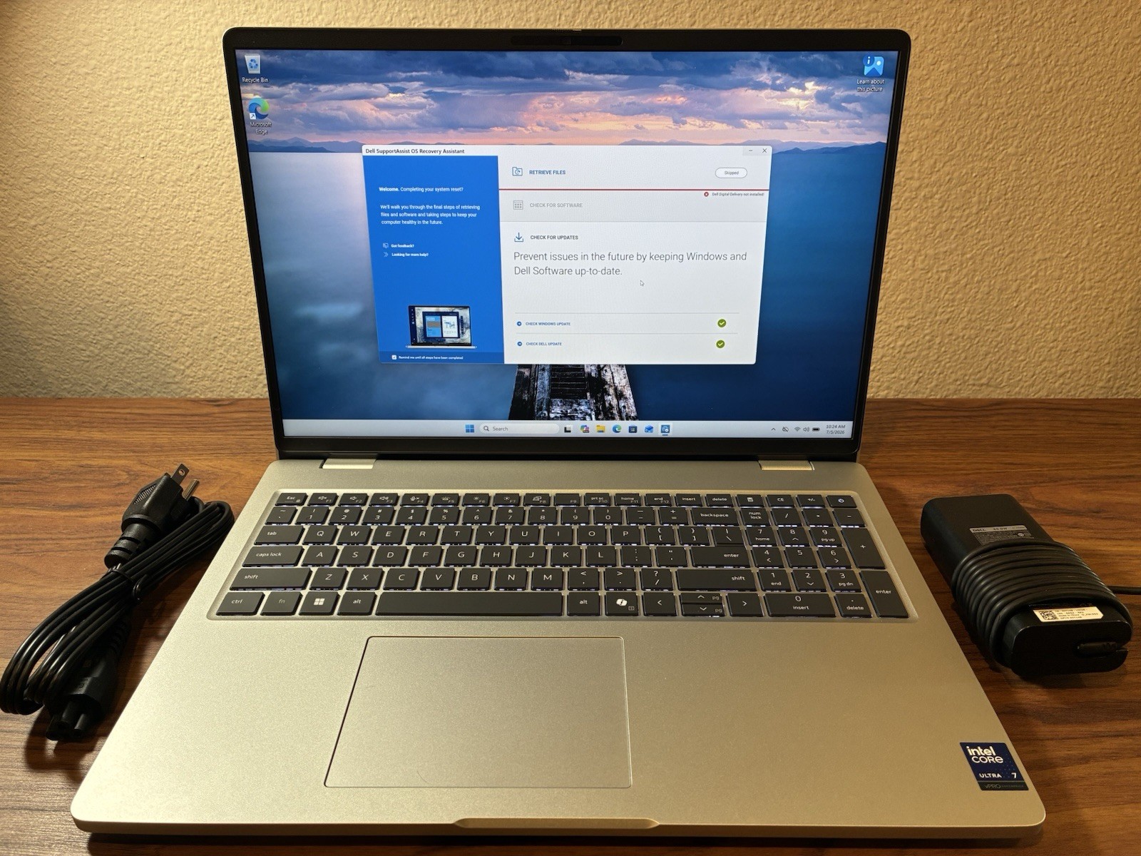 MINT Dell Pro 16 PC16250 Laptop Ultra 7 265U 16GB RAM 1TB SSD 2 Years Warranty!