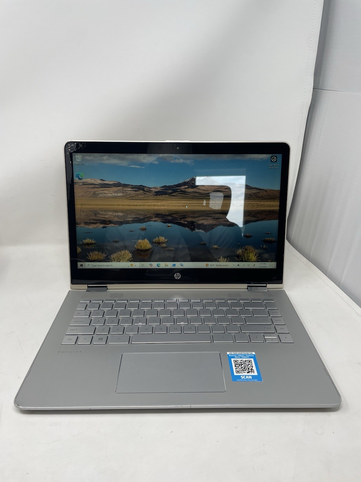 Broken HP Pavilion x360 14m-ba011dx Core i5 8GB 128GB SSD 2-in-1 Touch
