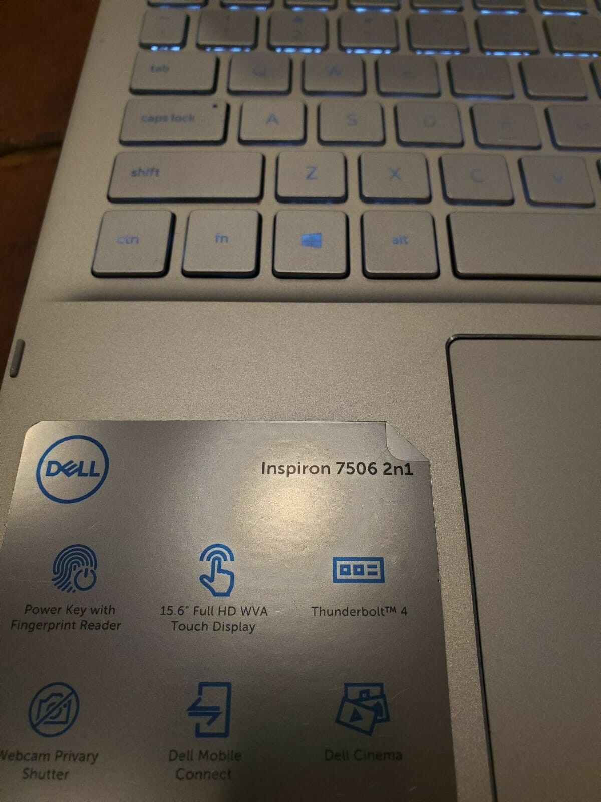 Dell Inspiron 15 7506 15.6″ (500GB SSD, Intel Core i5-1135G7, 2.40GHz, 12GB RAM)