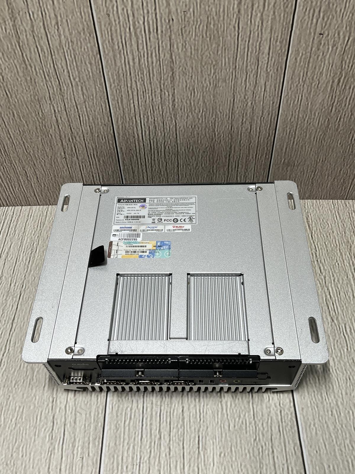 Advantech ARK-3510L i3-3120ME Windows 10 PRO EOL 500GB SATA 2.5 SSD 4GB Ram
