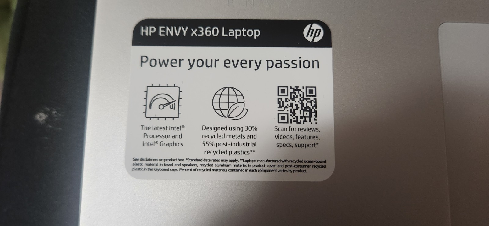 HP ENVY x360 16-ac0023dx 16″ 2in1 Laptop U7 155U 16GB 1TB SSD W11H Very Good