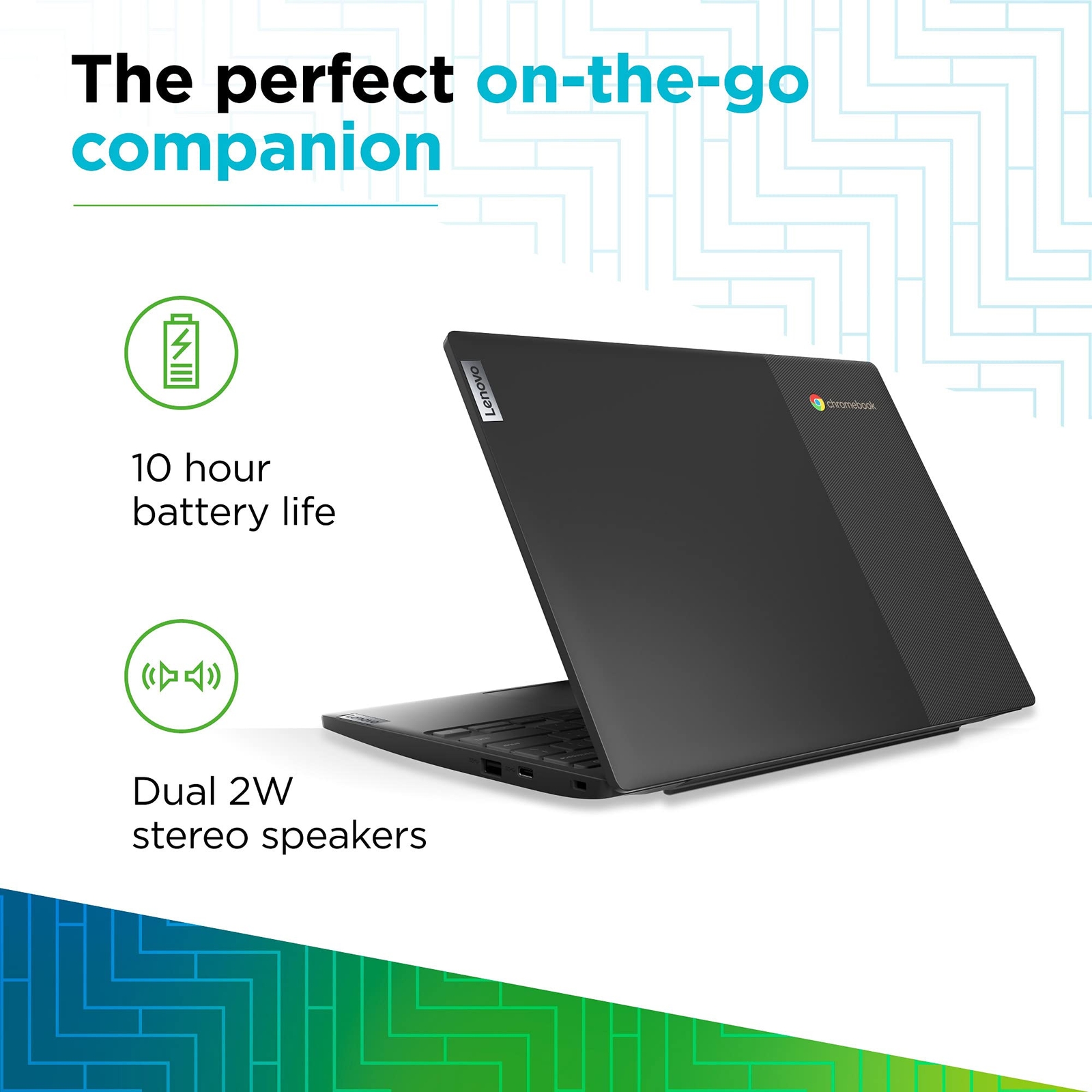 Lenovo IdeaPad 3 11 Chromebook Laptop,11.6″ HD , 4GB RAM, 64GB -Black *READ