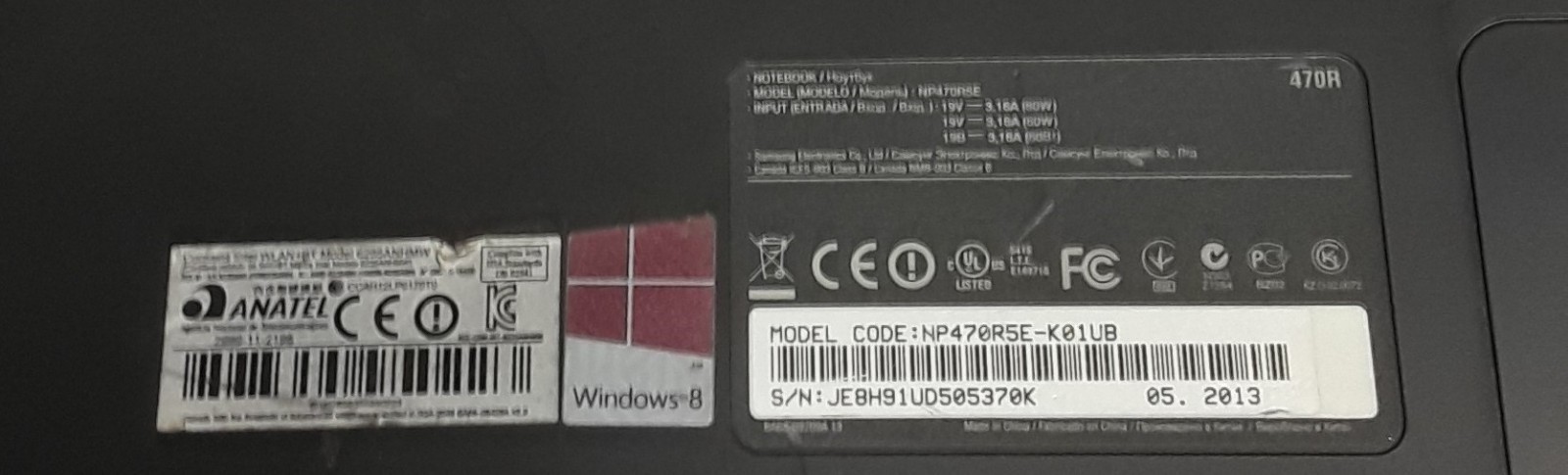 Samsung NP470 15.6″ 750GB HD Laptop Intel Core i5-3230M 8GB Win-10 Web Cam