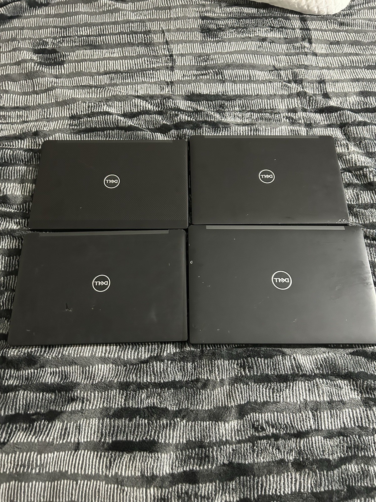 LOT OF 4 DELL LATITUDE 90 SERIES LAPTOPS i5 & i7 * SPARE PARTS MACHINES *