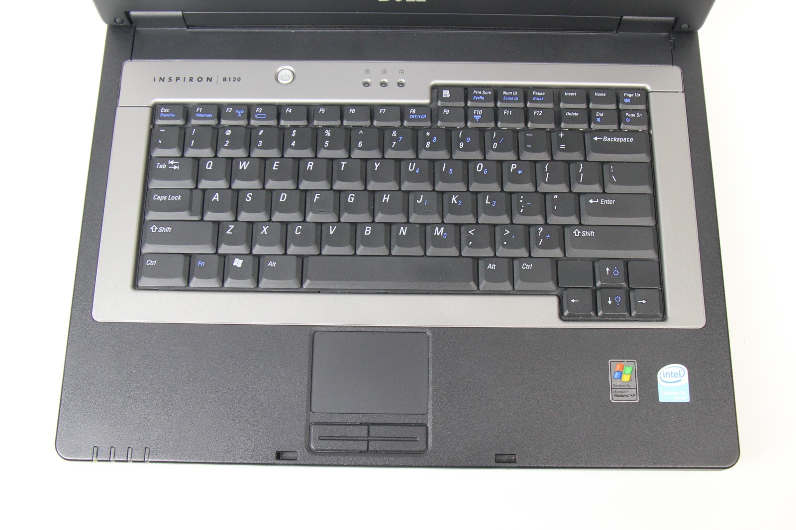 Dell Inspiron B120 Retro Gaming Laptop Celeron 1.50GHz 256MB RAM (Windows XP)