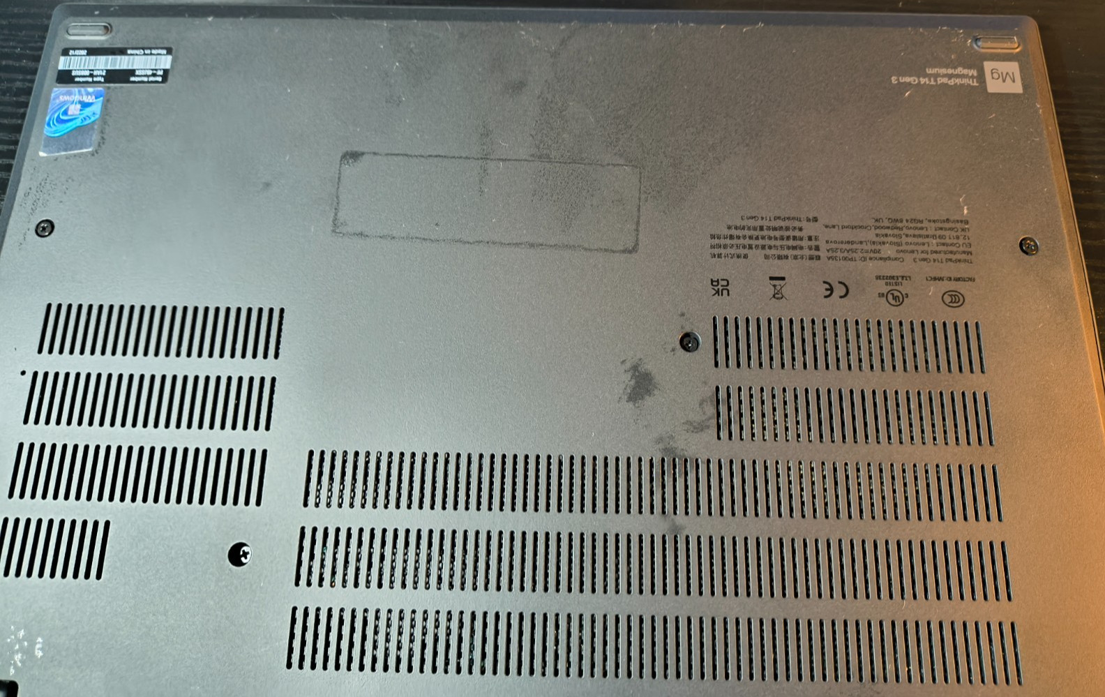 Lenovo ThinkPad T14 Gen 3 i7-1260P 16GB NON-TOUCH Win11Pro 512GB