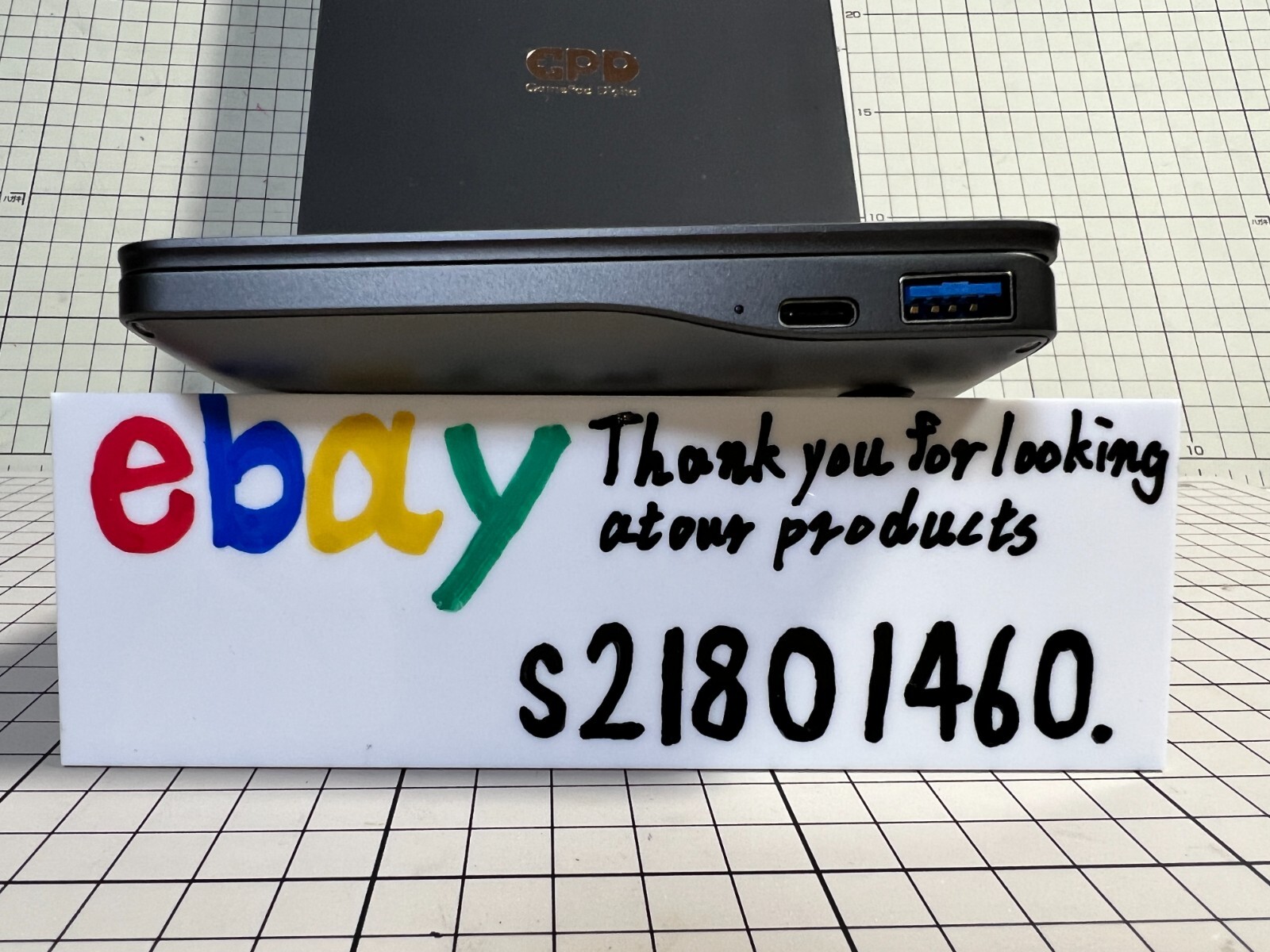 GPD Pocket 2 Intel 3965Y 7in Touch Screen 8GB RAM Windows 10 Near Mint