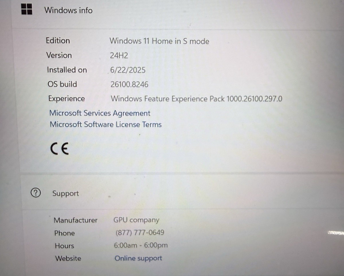 Gateway 15.6 FHD Laptop Intel N100 4GB RAM 128GB SSD Windows 11, Black