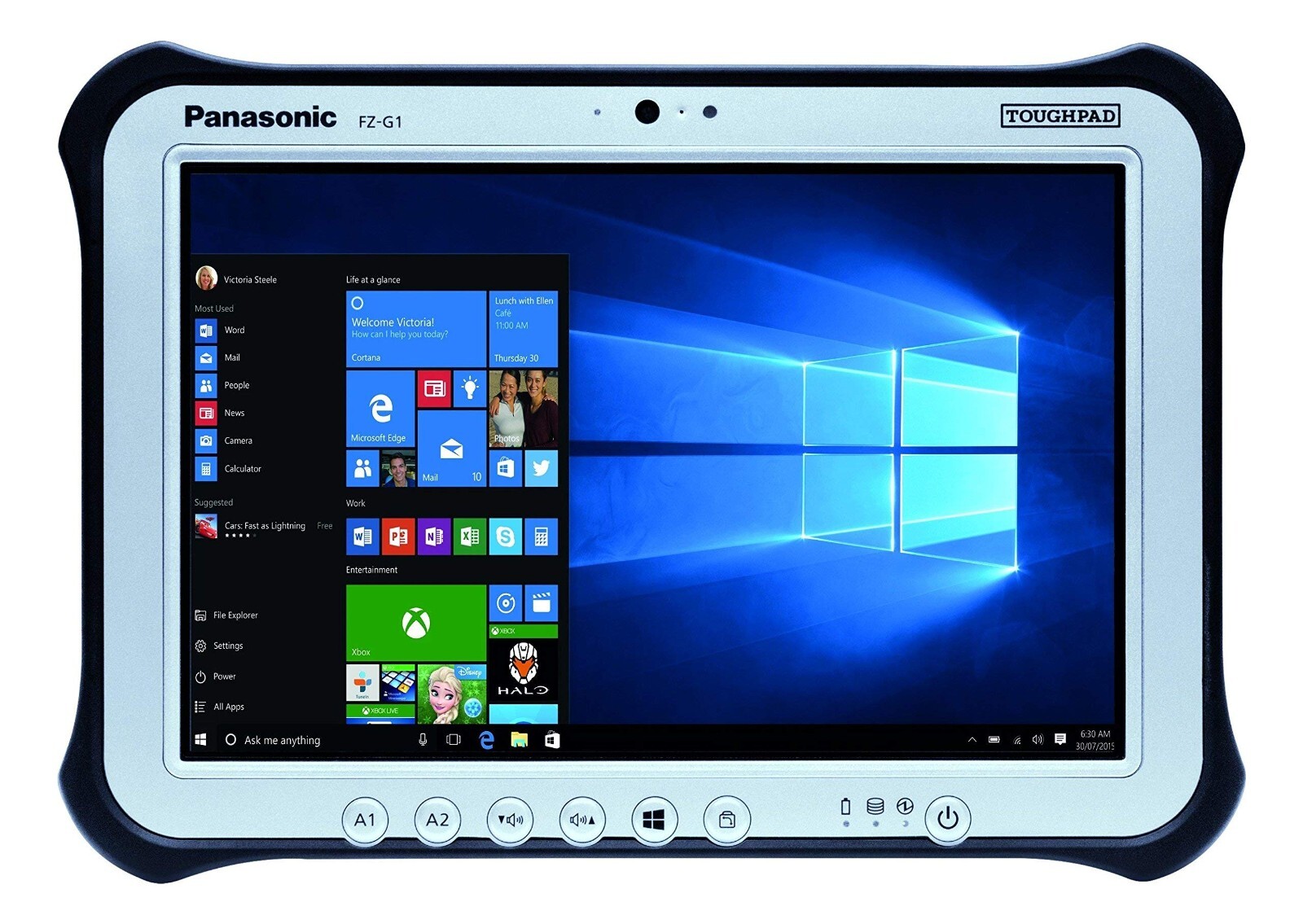 Panasonic Toughpad FZ-G1 10.1″ Core i5 8GB RAM LTE 128gb SSD Windows 11 Pro