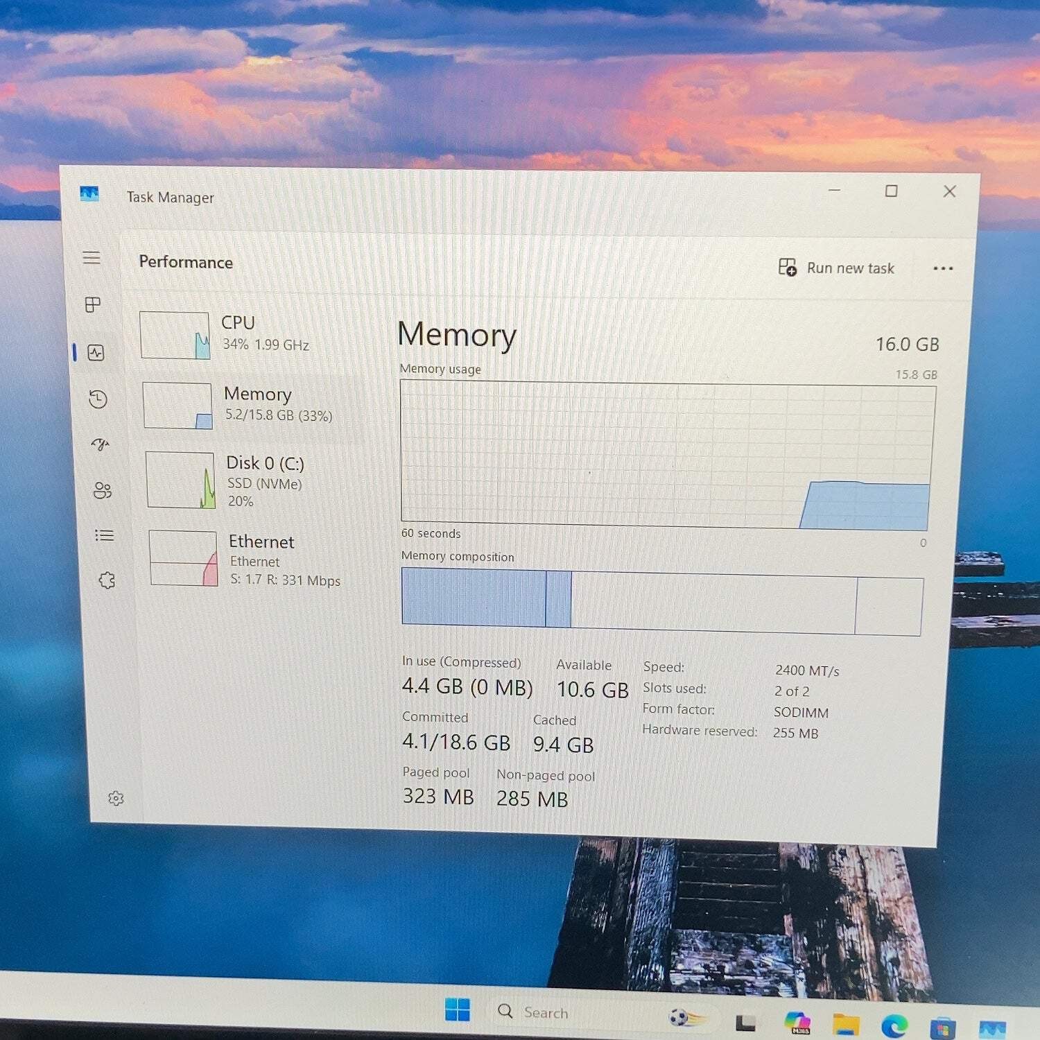 Dell XPS 9500 15.6″ i7-10875H 2.3GHz 16GB RAM 512GB SSD 1650Ti GPU WIN 11