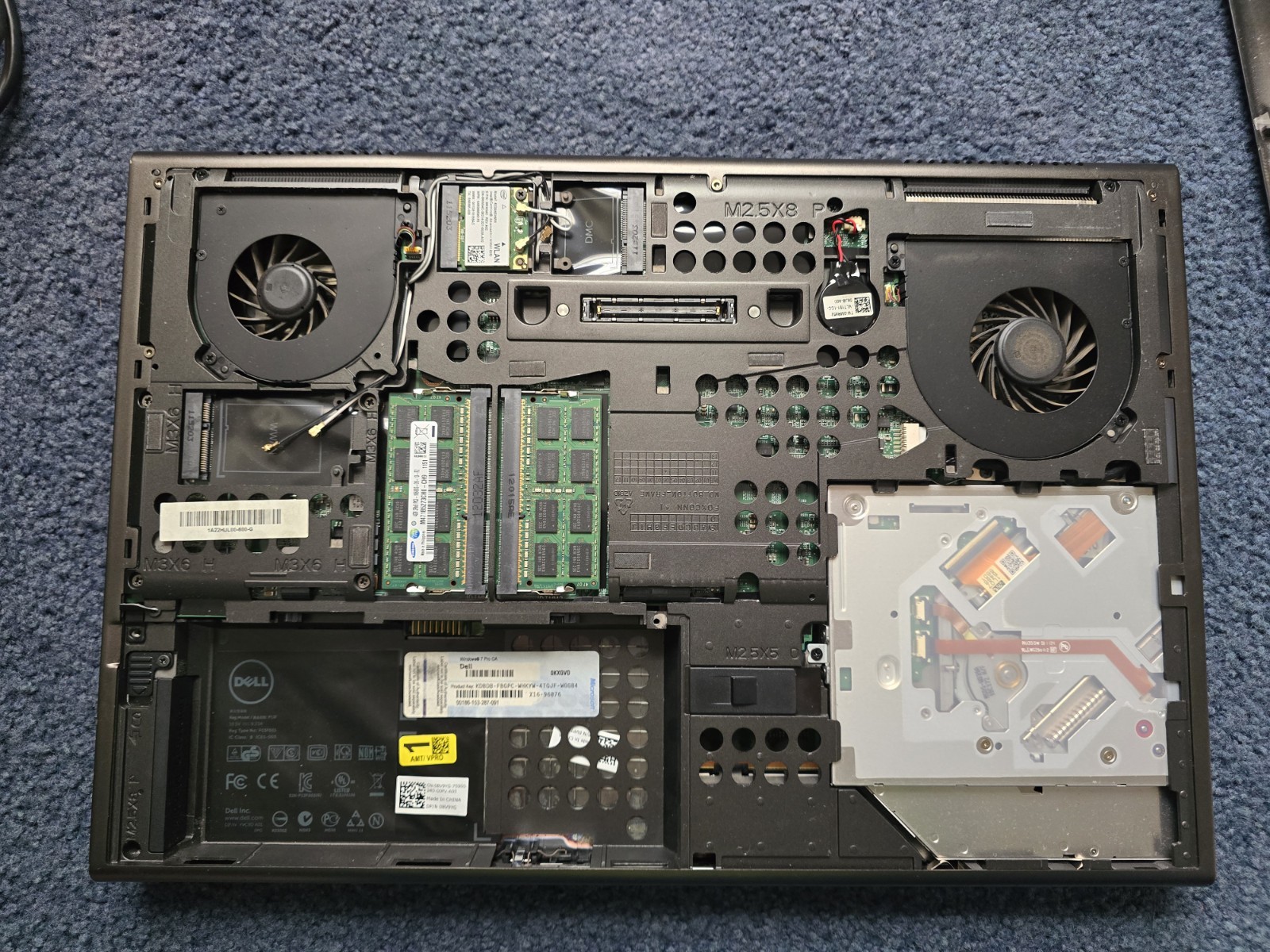 Dell Precision M6600 Laptop P13F with Charger No SSHD