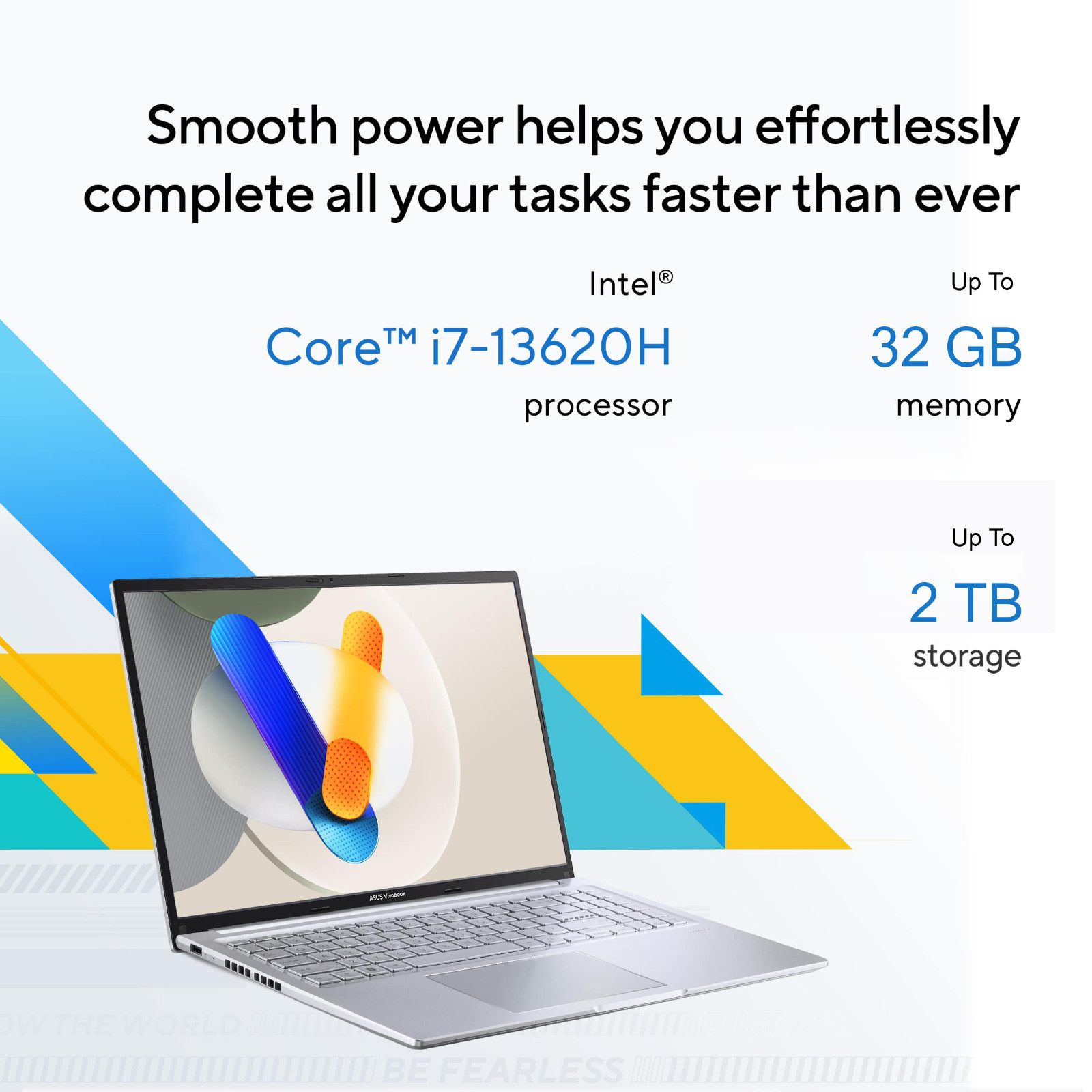 2026 ASUS Laptop Vivobook 16 10-Core Intel i7 Up to 32GB RAM 2TB SSD Office 2024