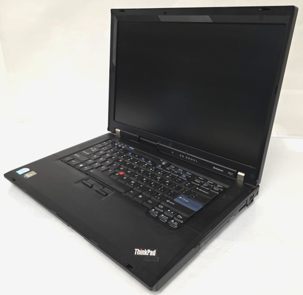 Lenovo ThinkPad R61 Laptop| Intel Celeron 540| 2GB RAM| No HDD| No OS
