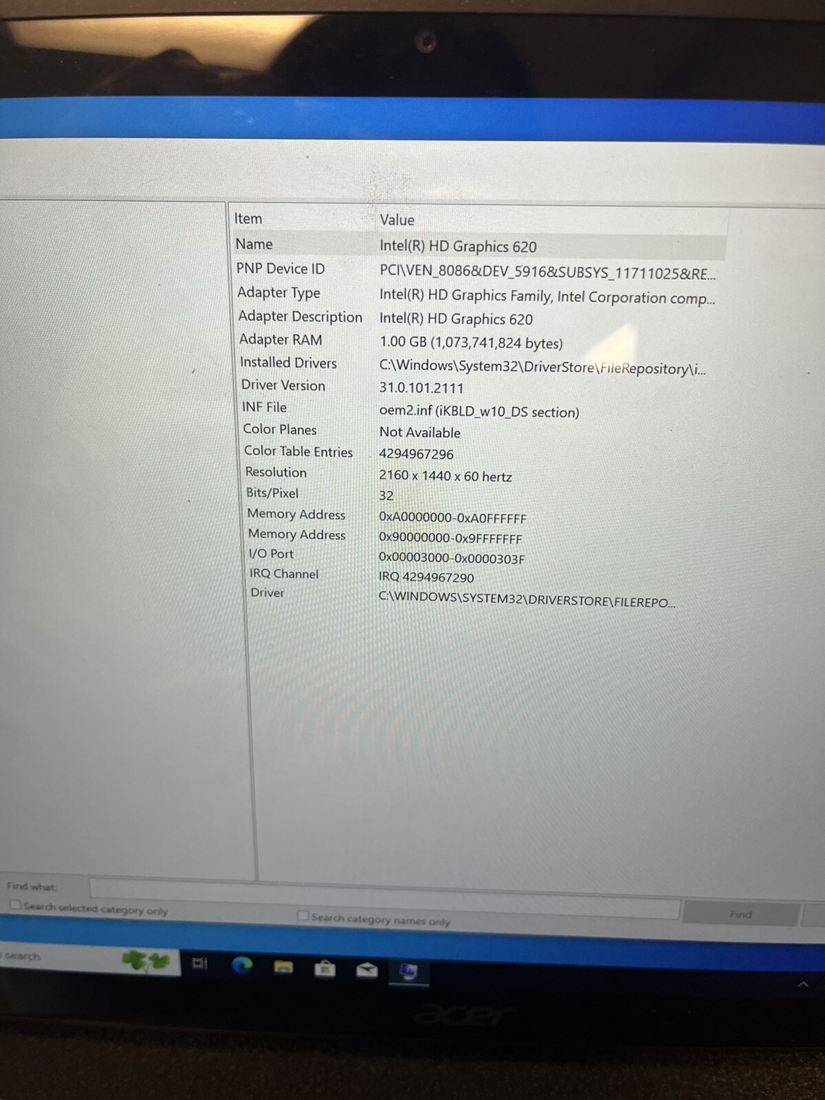 Acer Switch 5 N17P5 Intel Core i3-7130U 2.70GHZ 4GB RAM 128GB SSD #1