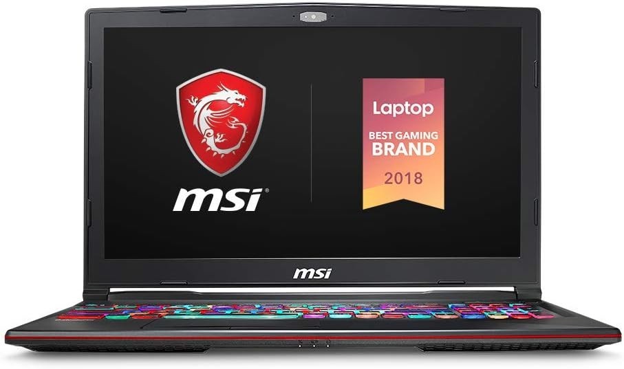 MSI 15.6″ GAMING LAPTOP GL63 9SDK Intel i7 9th Gen 2.6GHZ 16GB DDR4 512GB SSD
