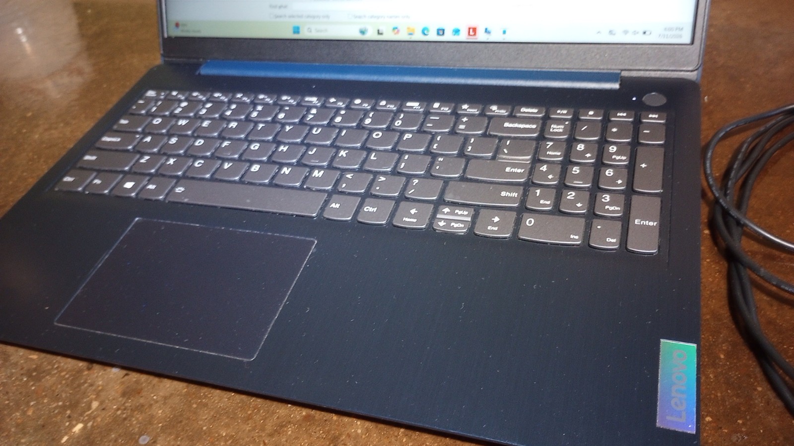 Lenovo Ideapad 3 15ABA7 with original charger, 12GB RAM, AMD Ryzen 5, 500GB