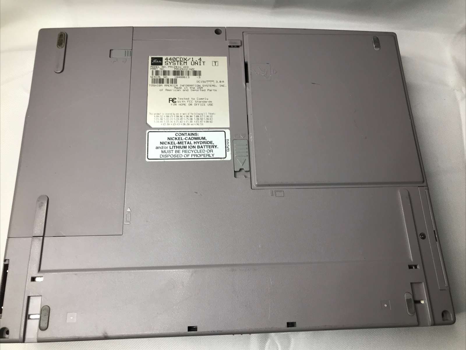 Toshiba Satellite Pro 440CDX Laptop Computer Notebook With Batterie And Hdrive