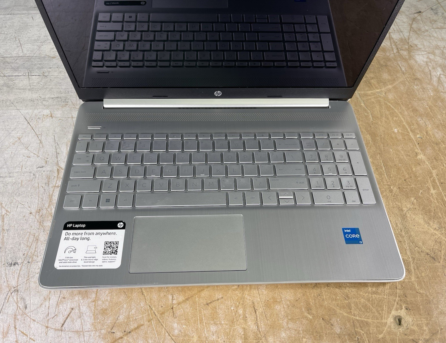 HP LAPTOP 15-DY2702DX i3-1115G4 @ 3.00GHz, 8GB RAM, NO HDD/OS