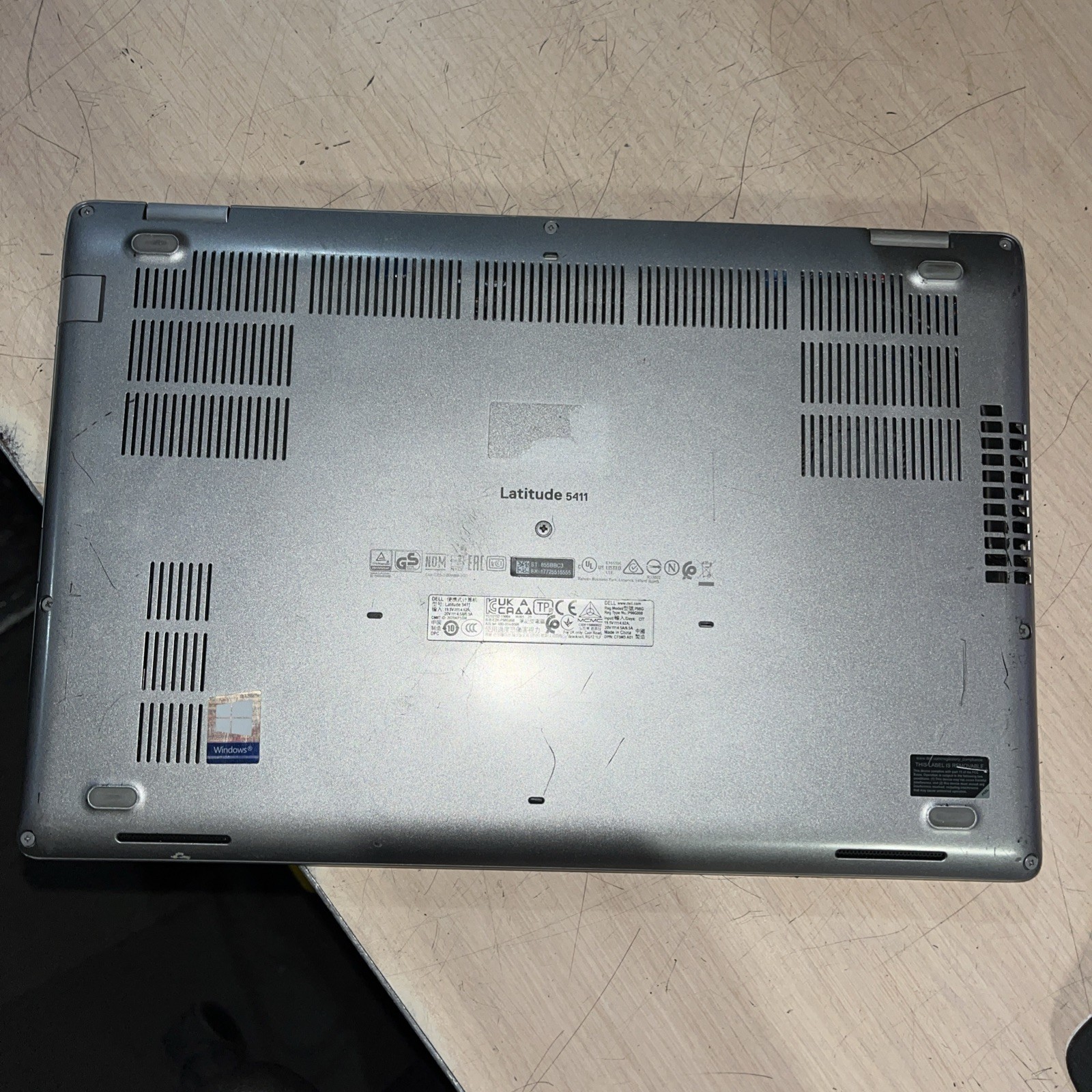 DELL LATITUDE 5411 INTEL CORE I5-10400H 2.60GHZ 8GB RAM NO HD