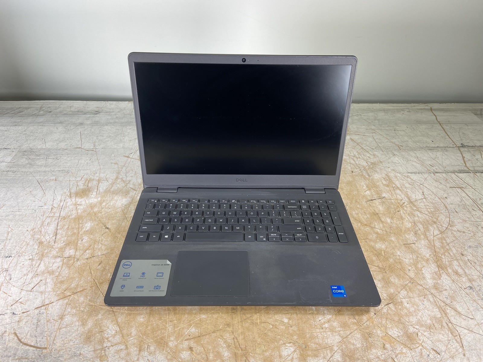 DELL INSPIRON 3501 i5-1135G7 @ 2.40GHz, 8GB RAM, NO HDD/OS