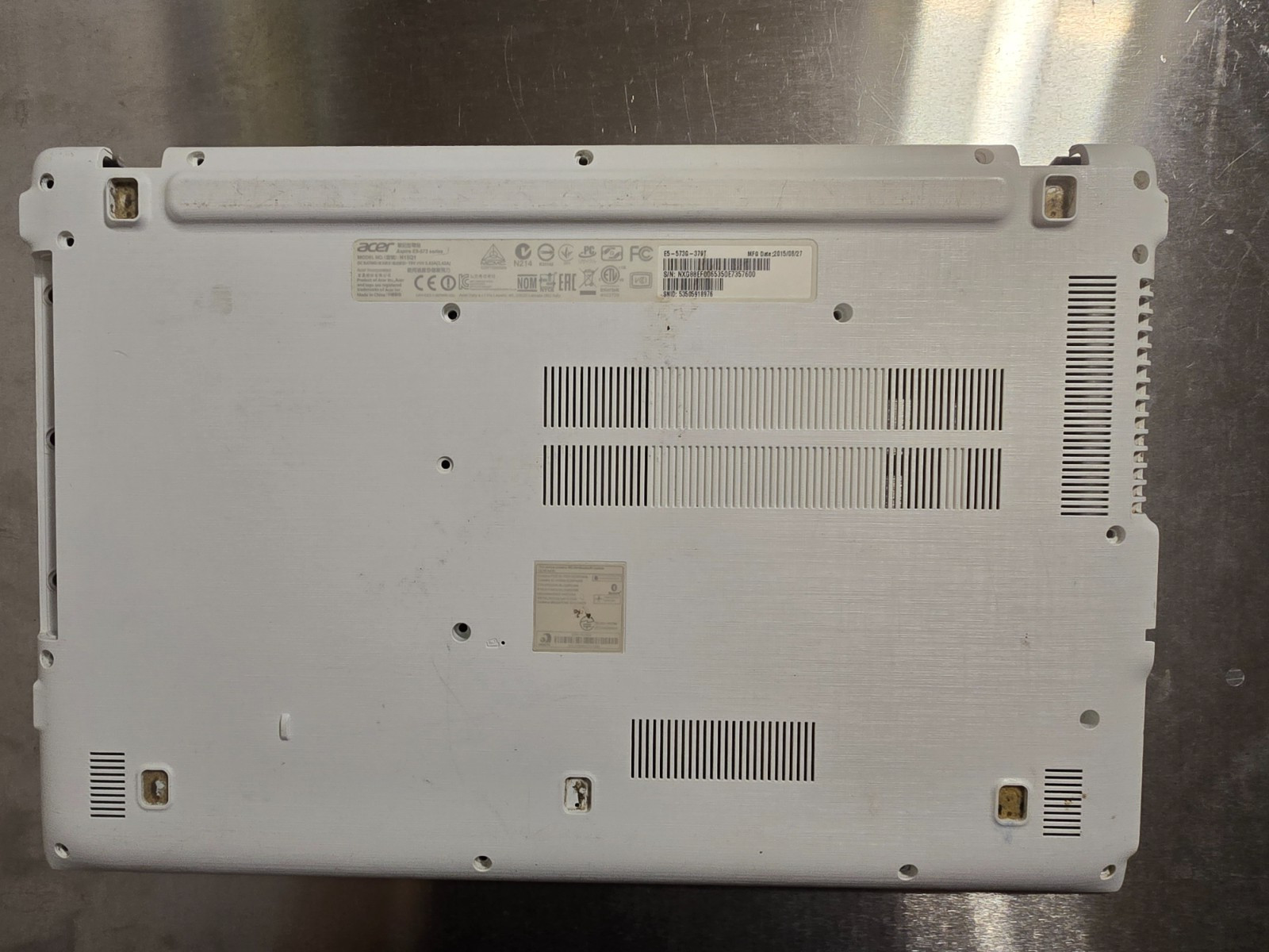 ACER F5-572 E5-573 E5-574 F5-571 BOTTOM CASE BOTTOM CASE TFQ3UZRTBAT