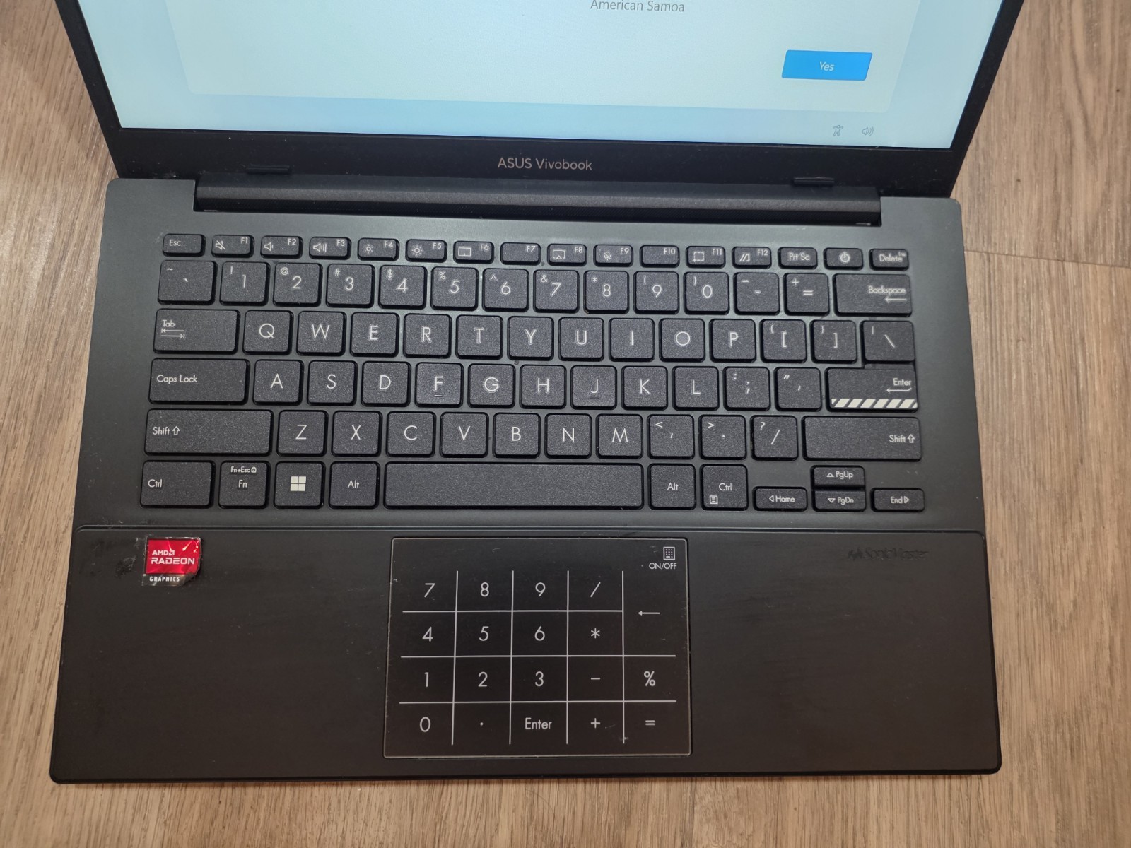 ASUS 14″ Laptop – AMD Ryzen 4GB RAM 128GB SSD Black (E1404FA-TH31)