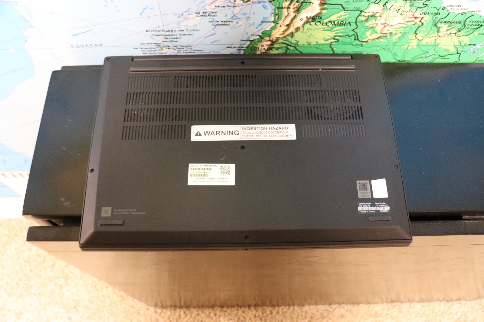 #4 Lenovo Think Pad P1 Gen 6 16 OLED 2.6 GHz i9-13900H 32GB 1TB SSD RTX 2000 Ada