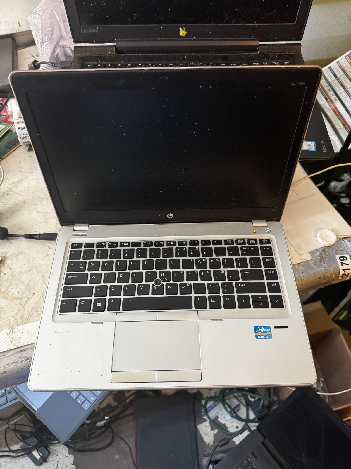 HP EliteBook Folio 9470m Core i5 Laptop For Parts/Repair #6531