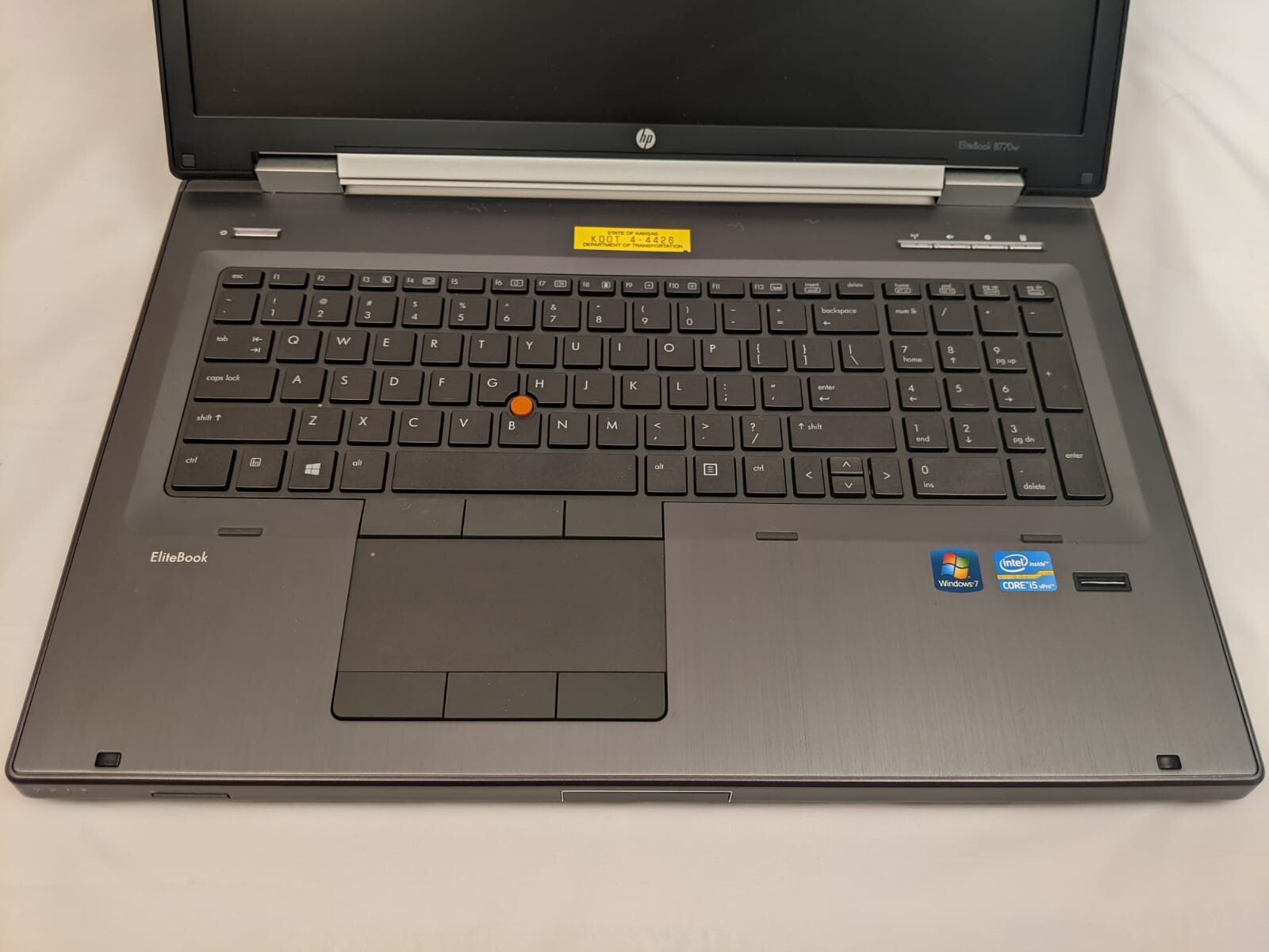 Lot of 2 HP Elitebook 8770w 17.3″ i5-3320M 8GB GB Laptop [No OS/HD/AC]