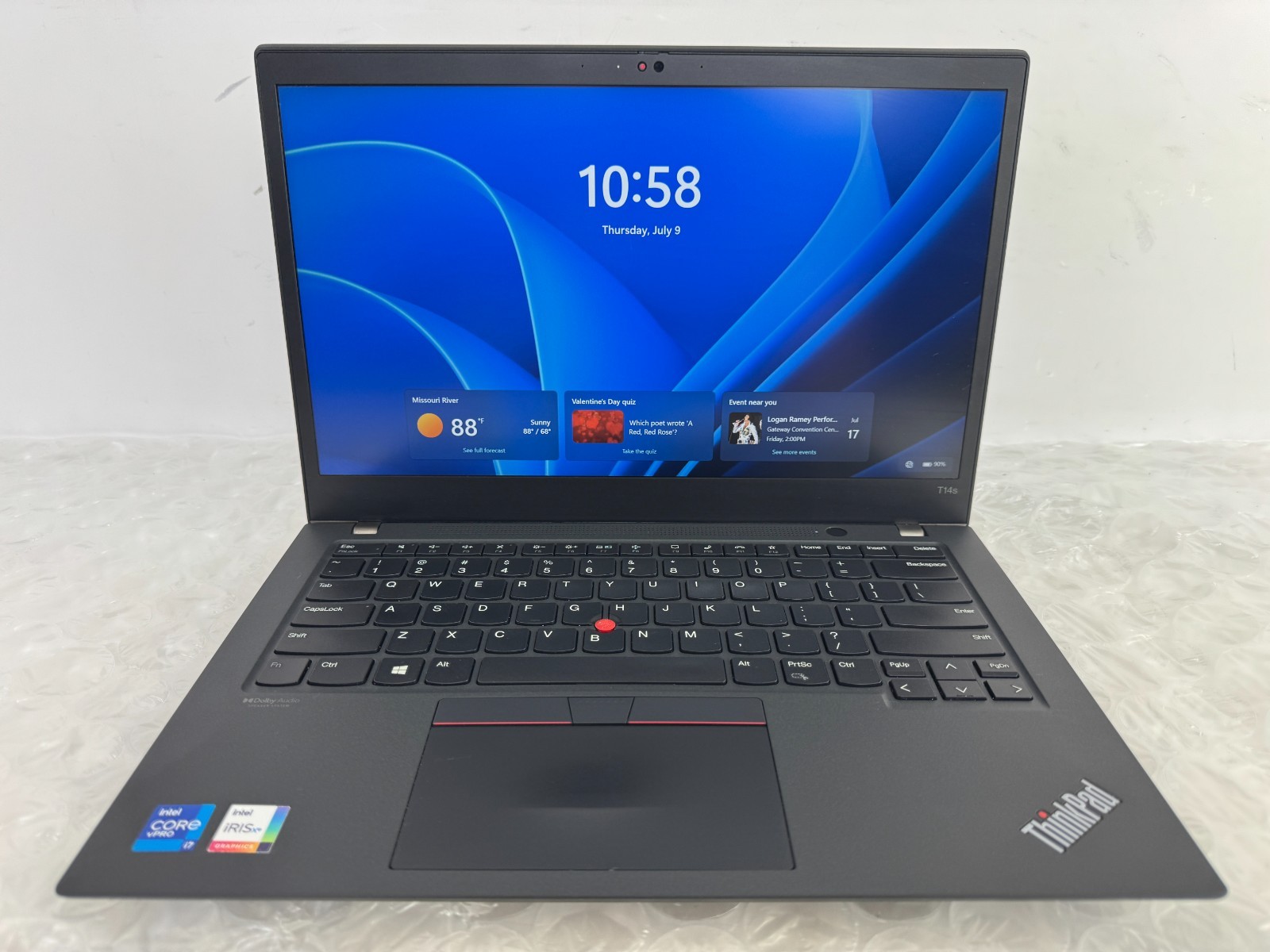Lenovo ThinkPad T14s Gen 2 i7-1185G7 16GB 256GB SSD 14″ FHD Win 11 Pro