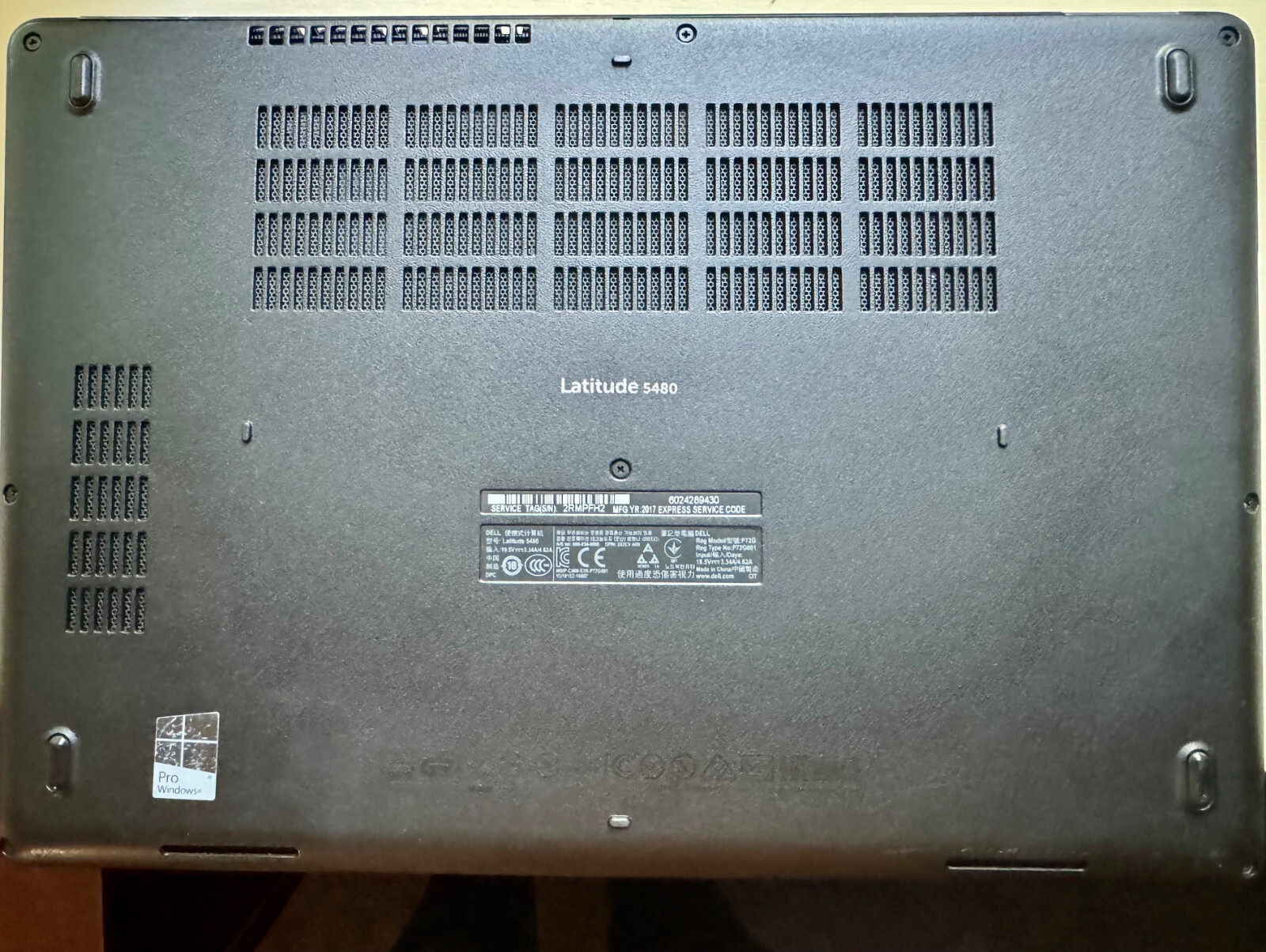 Dell Latitude 5480 (256GB HDD, Intel Core i5-6440HQ, 2.60 GHz, 16GB) Laptop -…