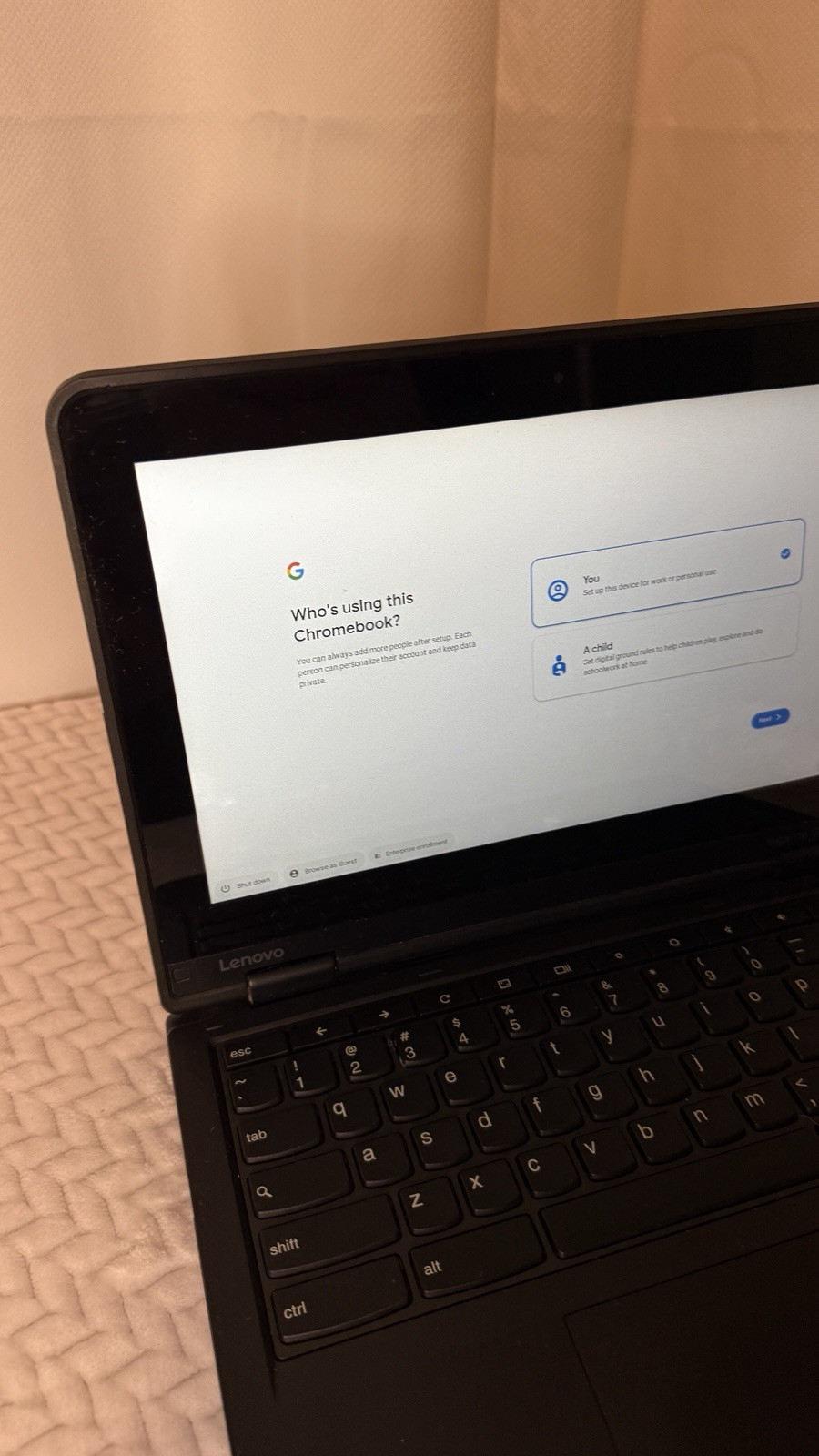Lenovo ThinkPad Yoga 11e 3rd Generation Chromebook 11.6″ N3160 4GB 16GB SSD
